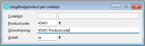 Scherm Jeugdhulpproduct