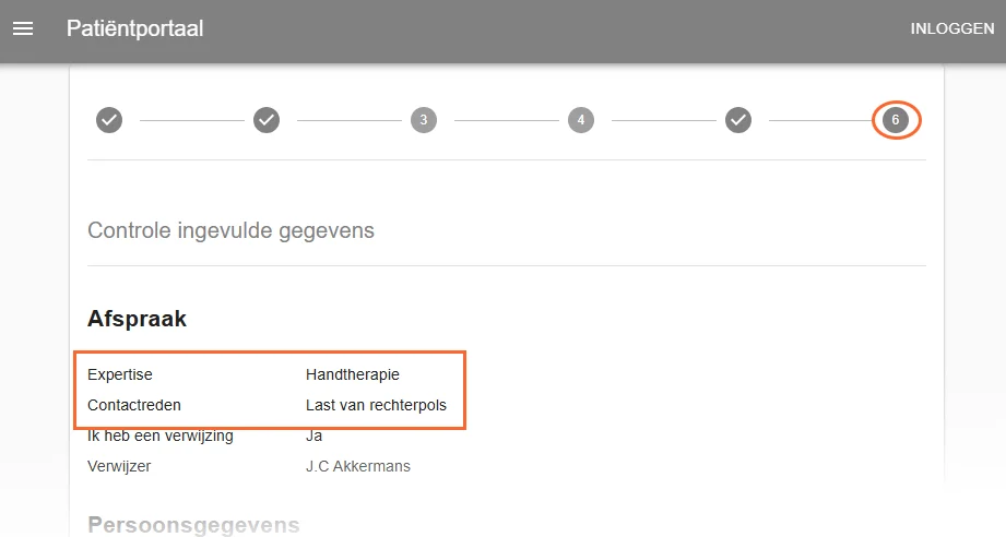 Aanpassingen patiëntportaal 2