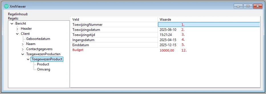 Intramed GGZ-jeugd xml viewer