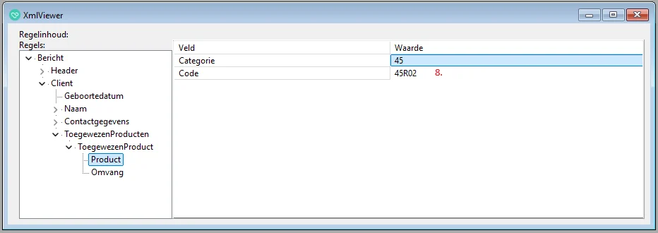 Intramed GGZ-jeugd xml viewer 2