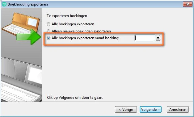 Twinfield voorbeeld boekingen