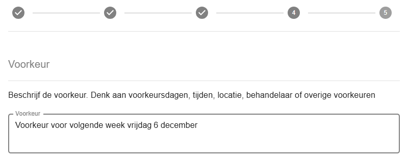 voorkeur patiëntportaal