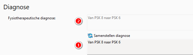 Diagnose samenstellen